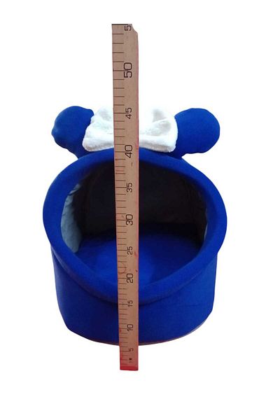 Nerotex Cat and Small Breed Dog Bed Nest Alaska with Fleece Ears