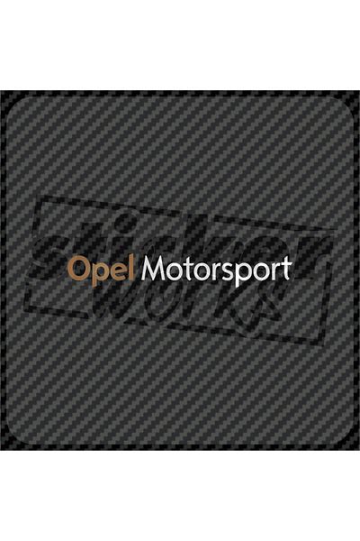 Sticker Works ملصق رياضي لمحرك أوبل