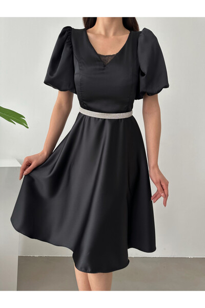 ADAMODA.RO Rochie dama cu accesoriu un talie