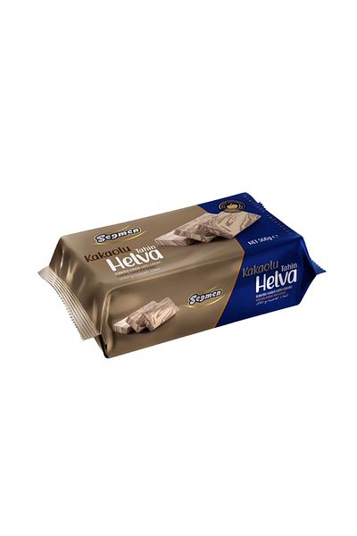 Seğmen Package of 500g Cocoa Tahini Halva