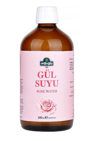 Arifoğlu Gül Suyu 500ml Gıda uyumludur.