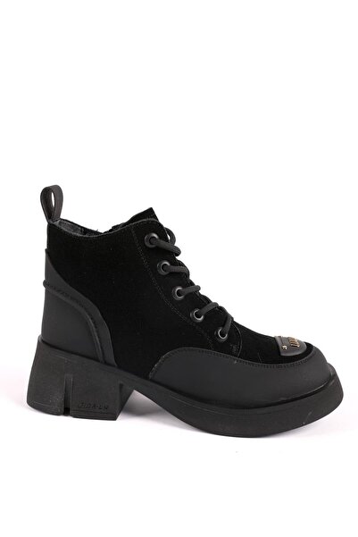 Hayati Arman بوت رياضي نسائي بسحاب مفصل باللون الأسود