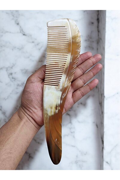 Sorendy Κέρατο βοοειδών μεγάλου μεγέθους - Φυσική χτένα από οστέο - KT-151 25 cm Gelastex Protector