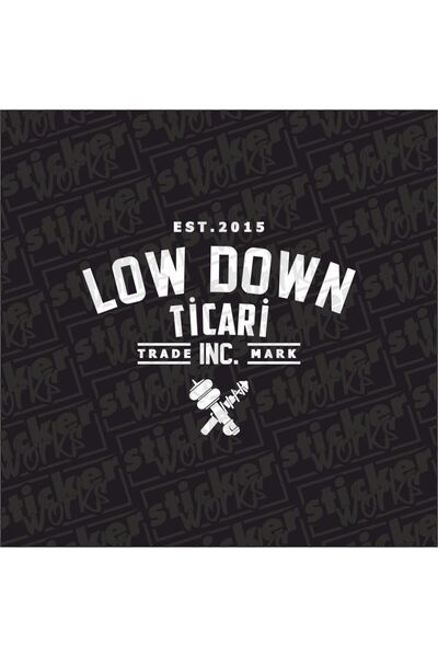 Sticker Works Low down Commercial Back Glass Sticker