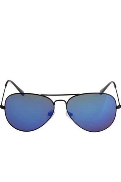 Osse Blue Mirrored Drop Sunglasses