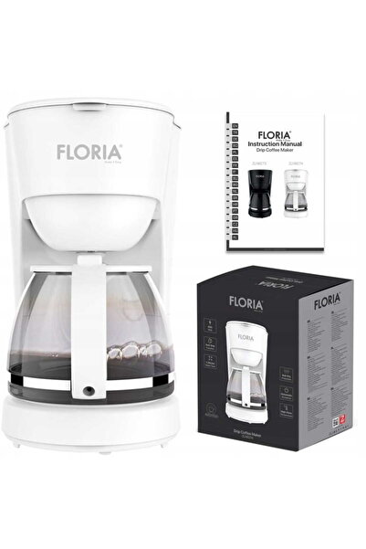 Floria Kávovar ZLN9274 Bílý, výkon 600 W, automatické vypnutí, objem konvice ...