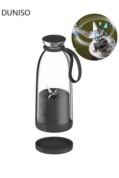 Gerenic 500ml Portable Mini Blender for Fresh Juice Smoothies Shakes with USB Rechargeable Juicer Cup