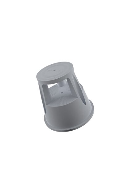 Diseno Basamaklı Kaymaz Tabure-açık Gri