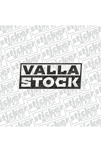 Sticker Works ملصق مخزون فالا