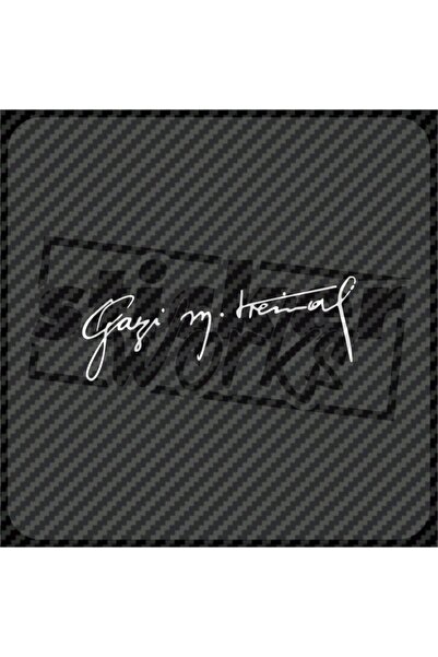 Sticker Works غازي م. كمال ملصق