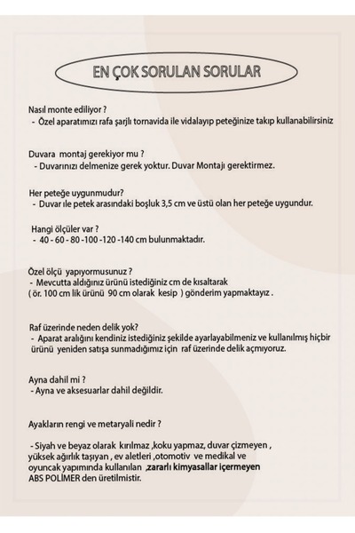 TALAŞTOZUM Siyah Petek Üstü Tak Çıkar Uçan Raf & Dresuar Duvar Montajsız Oval Kesim 120 Cm