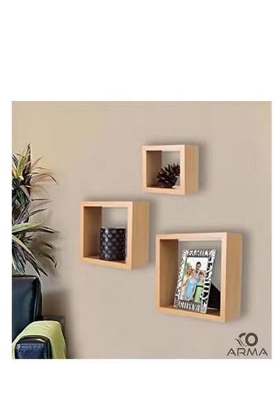 co arma 3-Piece Wall Mounted Shelf Set