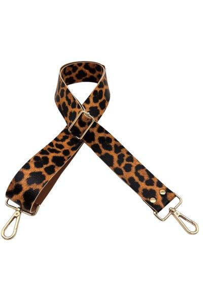 angel çanta aksesuar Geantă Angel din Imitație Piele 120x4 cm Culoare Leopard...