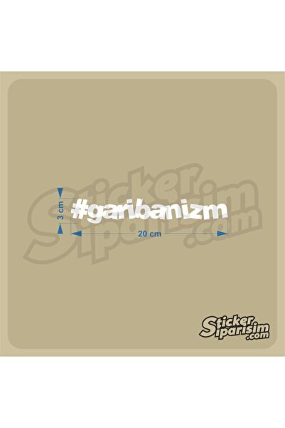 Sticker Works Autocolant Garibanizm