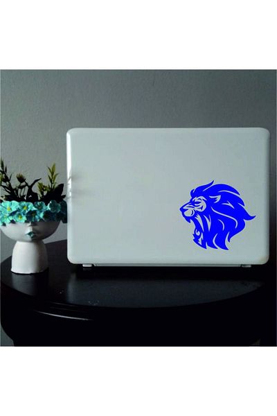 Sticker Works Lion Laptop Sticker