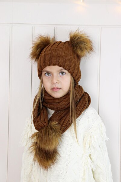 MiaBaby Child and Baby Scarf Beanie Set