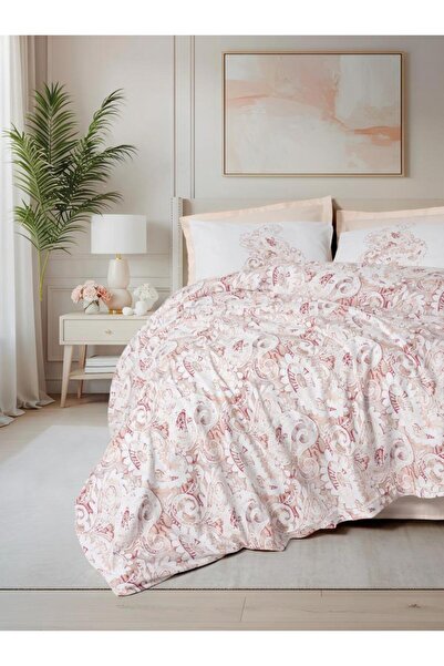 Cotton Box طقم غطاء لحاف بوهيمي فردي سيرافا سالمون