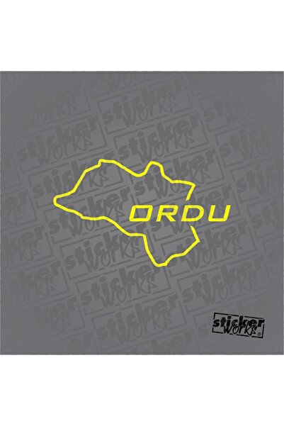 Sticker Works ملصق خريطة بايبورت