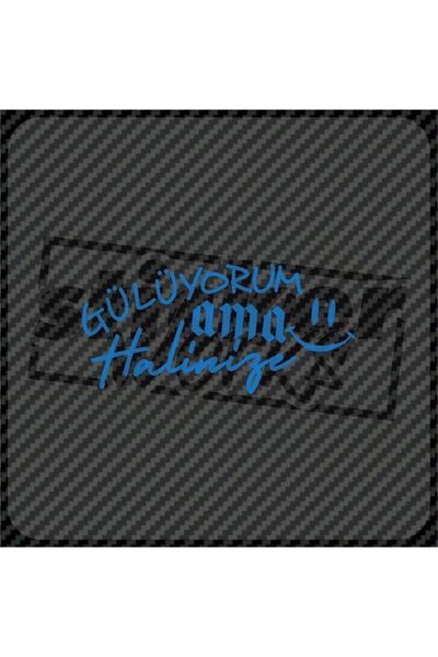 Sticker Works أنا أضحك على ملصق هالينيك