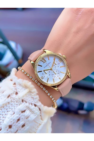 Frank Alex Precious Women's Wristwatch + Bracelet Gift Li