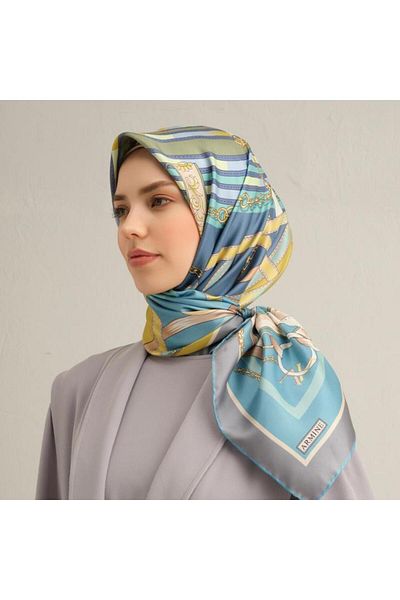 Armine E25ya9315d02 84 Dj κασκόλ από καθαρό μετάξι 9315d (T)