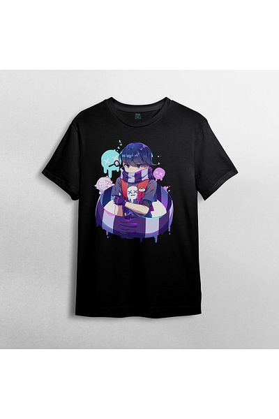 Pixxa Unisex 100% Cotton Brawl Stars Edgar T-Shirt Model 2