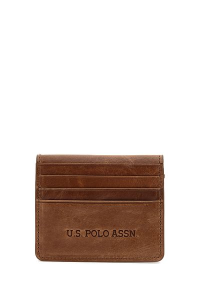 U.S. Polo Assn. Men's Tan Wallet 50305438 -Vr099