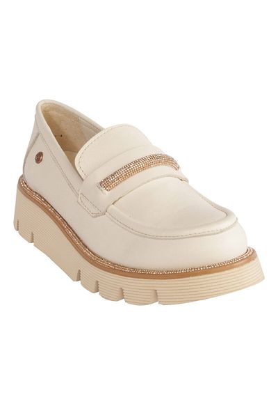 Mammamia Γυναικεία Δερμάτινα Παπούτσια Casual D25YA-3740