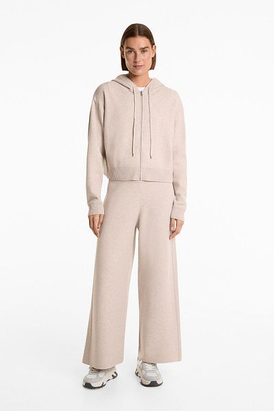 Oysho Hooded Knitwear Cardigan
