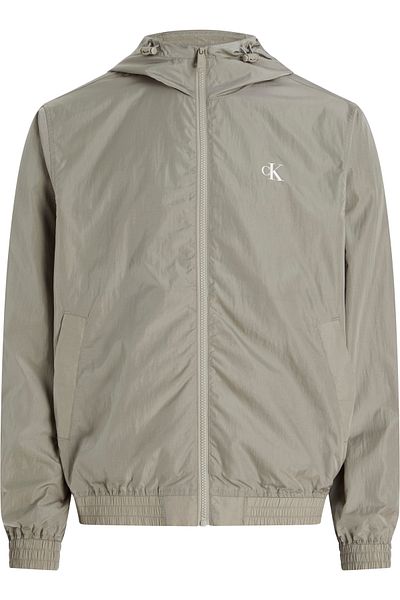 Calvin Klein Nylon Hooded Windbreaker Coat