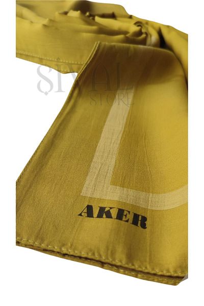 Aker Λάδι Πράσινο Επίπεδο Κοτόνι Σάλι 962