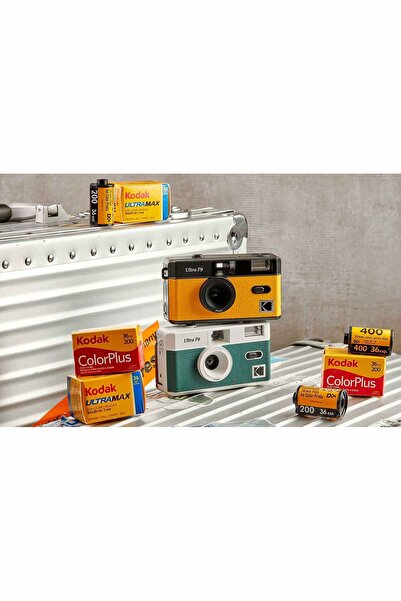 Kodak Film Kamera Ultra F9 Analog Fotoğraf Makinesi ve Entegre Flaşı-1 Adet