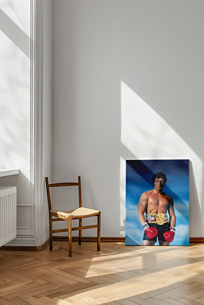 Tasarım Rocky Balboa - Kanvas Tablo