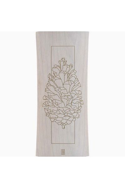 Landyachtz Drop Hammer White Pinecone Longboard Complete 36.5 Inch
