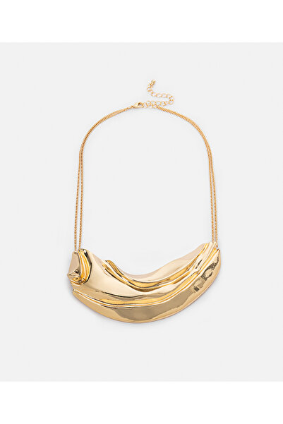 İpekyol Amorf metal kolye