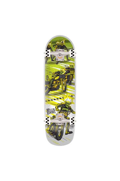 Creature Kimbel See See Shaped Longboard Complete 30.75 Inch