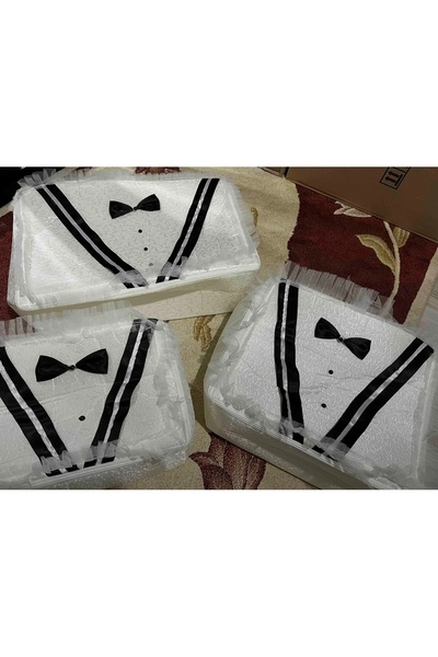 Muensu 1 Adet Damat Figürlü Süngerli Çeyizlik Hurç, Bohçalık Kdk Damat Hurcu