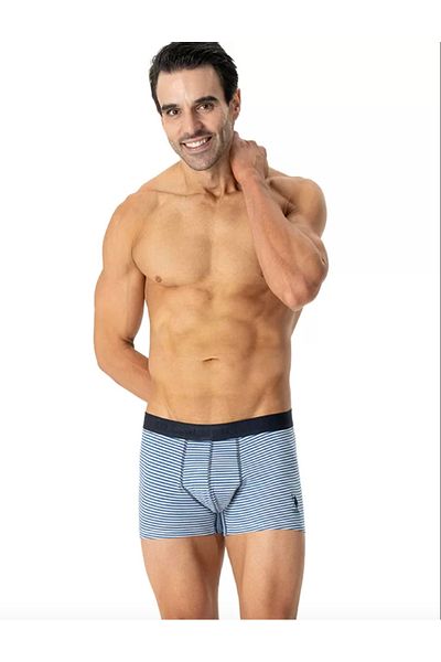 U.S. Polo Assn. Men's 3-Piece Boxer Set 95% Cotton 5% Elastane Uspa Licensed Boxed