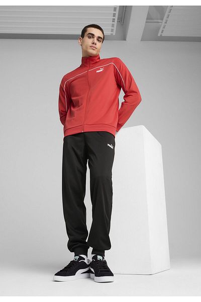 Puma Poly Trainingsanzug mit Paspeln