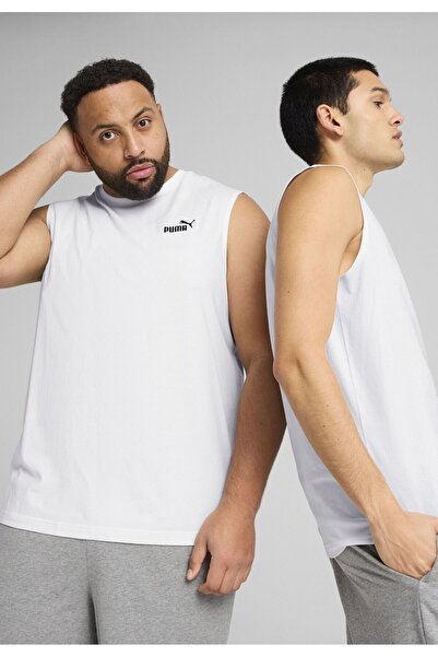 Puma Essentials Νο. 1 Λογότυπο Αμάνικο Ανδρικό μπλουζάκι