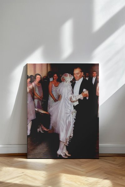 Genel Markalar Mustafa Kemal Atatürk Vals - Kanvas Tablo