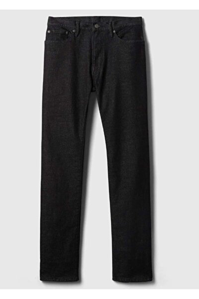 GAP V-Straıght Jeans Düz Kalıp Erkek Kot Pantolon SİYAH