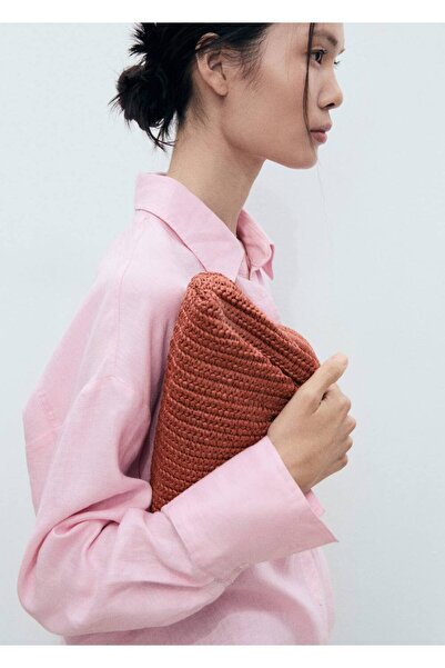 MANGO Woman Сумка з натурального волокна