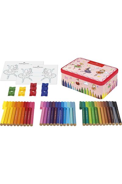 Faber Castell Markere 33 Culori Ballerina Box Conector Faber-Castell