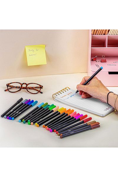 Bic Markere 12 Culori 2mm Intensitate Bic