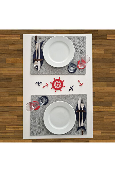 Veletto Amerikan Servis, Supla, Marin Konsept, Meyhane Rakı Konsept Gri 2li Set