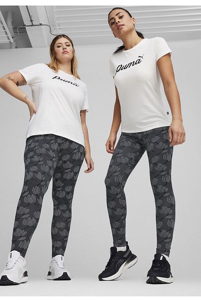 Puma Tričko Kadın Beyaz Baskılı