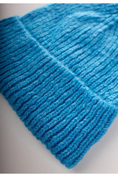 Cigit Beretă albastră împletită de 3-8 ani