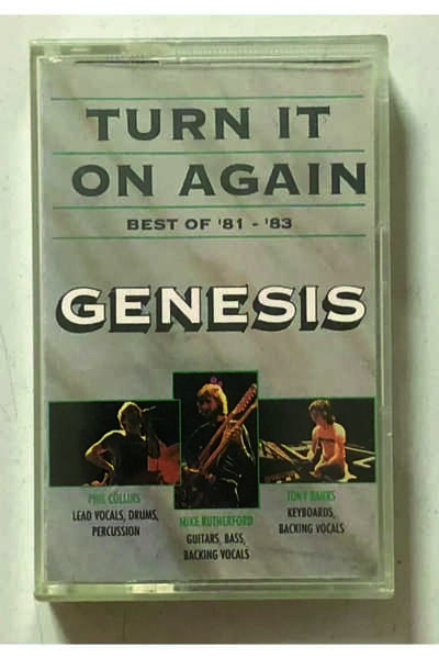 VERTIGO RECORDS Genesis Best Of 81-83 Turn It On Again Kaset (طباعة ورقية للد...