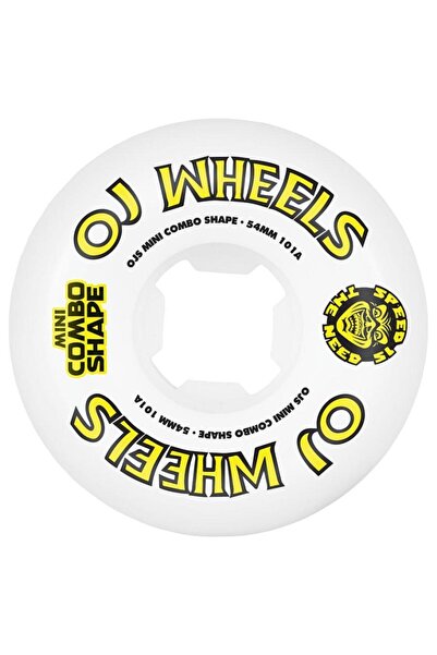 OJ Wheels عجلات لوح التزلج OJ Team Line الأصلية الصغيرة مقاس 54 مم 101A [مجموعة/4]